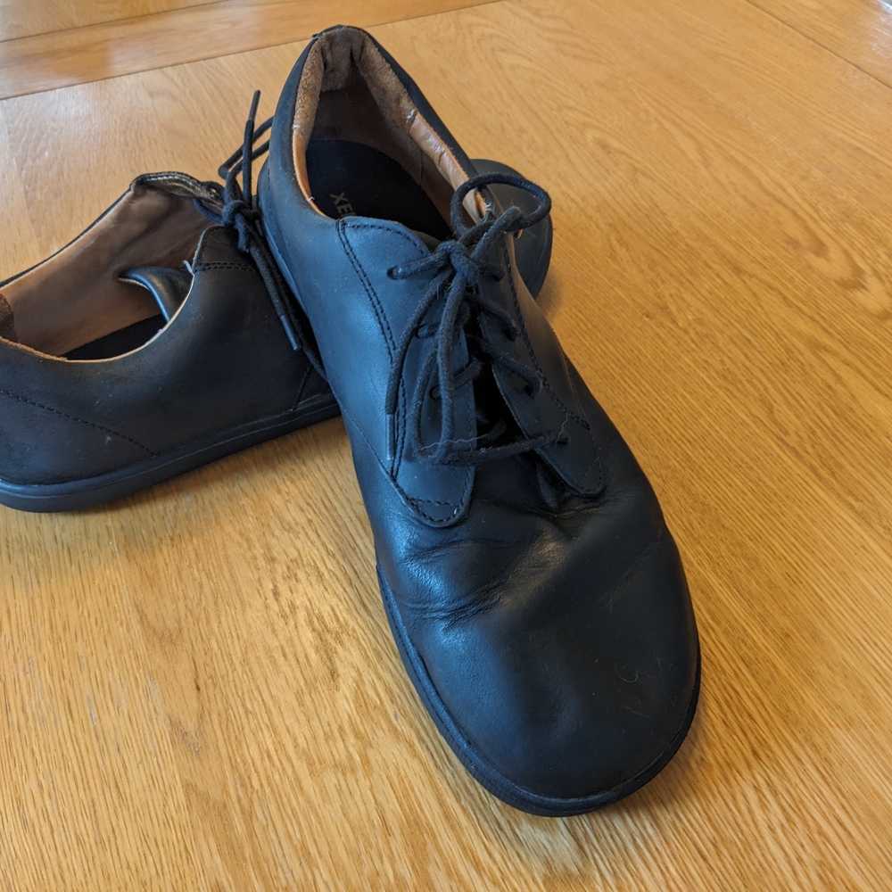 Men's Black Leather Shoes